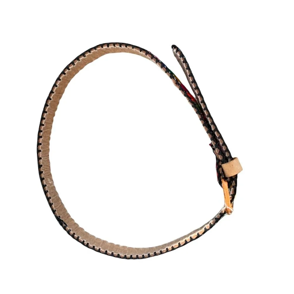 Boho Multicolor Woven Handmade Youth Belt